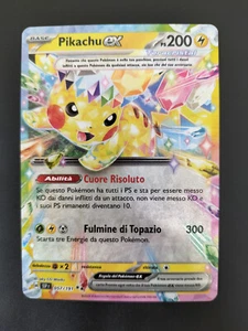 Pokemon TCG GCC Pikachu ex SSP 057/191 Italiano EXC/NM Surging Sparks REG - Imagen 1 de 1