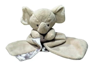 Gund Baby Gray Elephant Lovey Security Blanket Plush Soother Huggybuddy 17 Inch - Picture 1 of 10