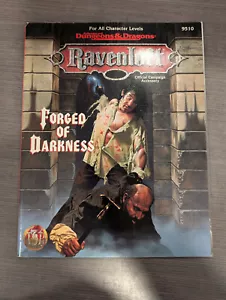 Ravenloft Forged of Darkness 9510 Modulo Avventura Dungeons & Dragons Bello! - Foto 1 di 3