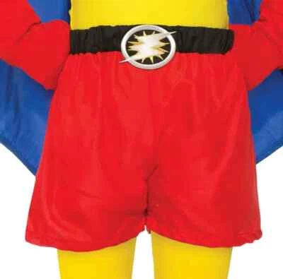 Be Your Own Hero Shorts Superhero Halloween Child Costume Accessory 4 COLORS - Image 1 of 2