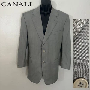 Canali Blazer EU 52C / ~US 42S leicht getragen Made in Italy 100% Wolle Sold by Saks - Bild 1 von 4