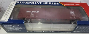 Branchline Trains Blueprint Series #110251, vagón de carga MONON HO 50', puerta 8' RTR NUEVO EN CAJA - Imagen 1 de 5