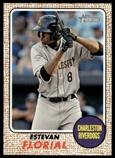 2017 Topps Heritage Minor League Estevan Florial Charleston RiverDogs #79