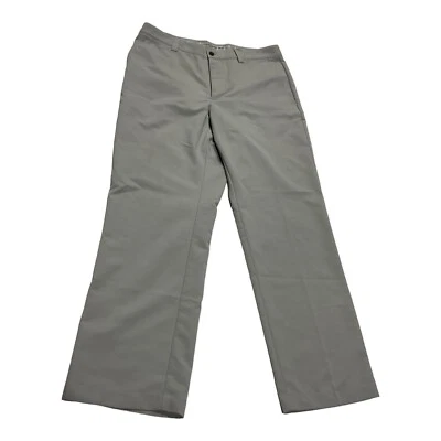 Pantalones Largos CUTTER & BUCK Para Hombre Corte Recto Pantalones GRIS Talla 32 Foto 1 de 4