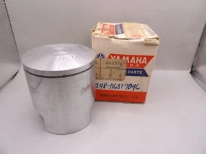 NOS Yamaha AT1 AT1M AT1MX ATM1B 69-71 Genuine Standard Bore Piston 248-11631-70 - Picture 1 of 7