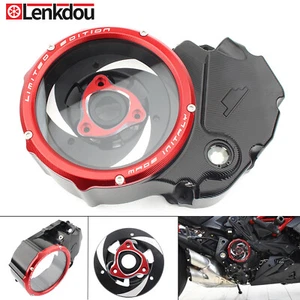 Kit de cubierta de embrague transparente y retenedor de resorte Racing para Ducati Diavel XDiavel S 1260 - Imagen 1 de 10