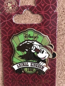 Disney Animal Kingdom Mickey Mouse Pin - Picture 1 of 6