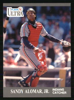 Sandy Alomar, Jr. 1991 Ultra #105 BASEBALL Card - Image 1 of 2