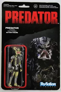 PREDATOR UNMASKED ATTACK MODE OPEN MOUTH ReAction PREDATOR Retro Figure Funko - Picture 1 of 2