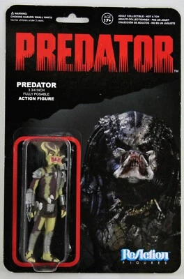 PREDATOR UNMASKED ATTACK MODE OPEN MOUTH ReAction PREDATOR Retro Figure Funko - Image 1 of 2