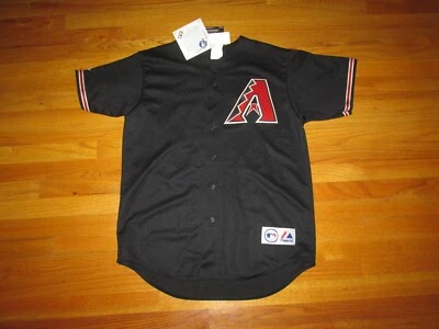 Eric Byrnes Vtg 2006-2009 Majestic Arizona DiamondBacks Sewn Jersey USA NEW NWT - Image 1 of 4