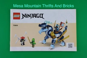 LEGO® Ninjago 71800 Nya’s Water Dragon EVO ¡Solo manual de instrucciones! - Imagen 1 de 2