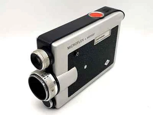 Cámara de película con sensor Agfa Microflex con película estrecha Movaron 1:1.9/10-25 Super 8 - Imagen 1 de 6
