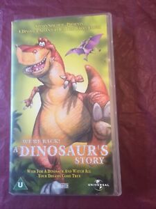 We're Back A Dinosaur's Story VHS 
