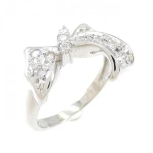 Authentic PT Ribbon Diamond Ring 0.15CT #260-006-642-7315 - Picture 1 of 4