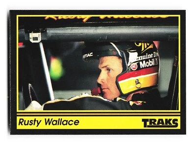 1991 Traks #179 Rusty Wallace NM 3749 - Image 1 of 2