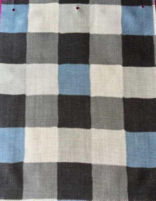 Tissu d'ameublement pur lin Designers Guild 50 cm x 40 cm " Picardie  1970 - Photo 1/4