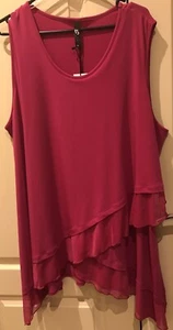 Taking Shape XL Fuschia Tank Top. New W/tags! - Picture 1 of 8