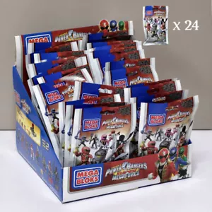Mega Bloks POWER RANGERS MEGAFORCE Building Figure Set Model Doll Toy 24pcs Set - Picture 1 of 5
