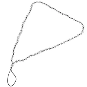  Kristallkette Lanyard Fräulein Frau Handy-Umhängeband Perlmutt-Telefon-Lanyard - Zdjęcie 1 z 12