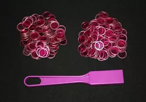 Varita de bingo púrpura magnética y marcadores de 200 fichas - uso en papel, hojas, tarjetas - Imagen 1 de 2