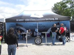 Faltzelt, Promotionzelt, Werbezelt, Raucherzelt, Zelt, Messezelt, Marktzelt, - Bild 1 von 6