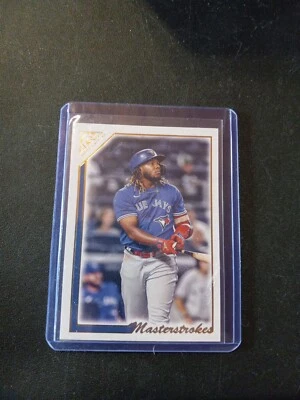 2022 Topps Gallery Vladimir Guerrero Jr #MS-6 Masterstrokes - Toronto Blue Jays - Image 1 of 2