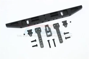 GPM RACING TRX4330RD-BK ALU REAR BUMPER W/ D-RINGS TRAXXAS 1/10 RC TRX4 DEFENDER - Picture 1 of 3