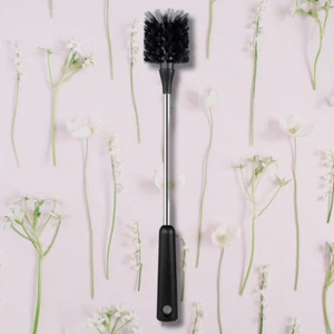 Long Handle Bottle Brush Cleaning Milk Bottle Cleaner Brush for Washing Narrow - Picture 1 of 8