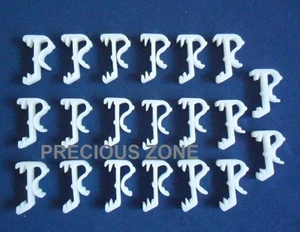 20 pcs of 1 Inch Mini Blind Single Slat Valance Retainer Clips - Picture 1 of 1
