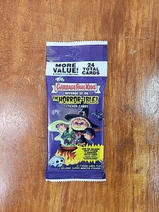 Garbage Pail Kids SEALED VALUE PACK Horror-ible GPK 24 Total Cards New Sealed - Picture 1 of 10