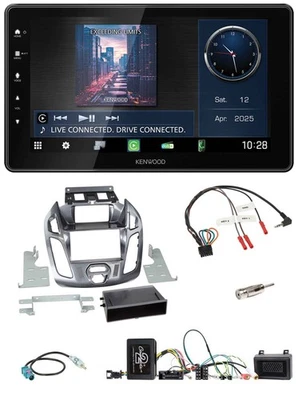 Kenwood Lenkrad Bluetooth USB DAB Autoradio für Ford Transit Connect Nebula 2013 - Bild 1 von 4