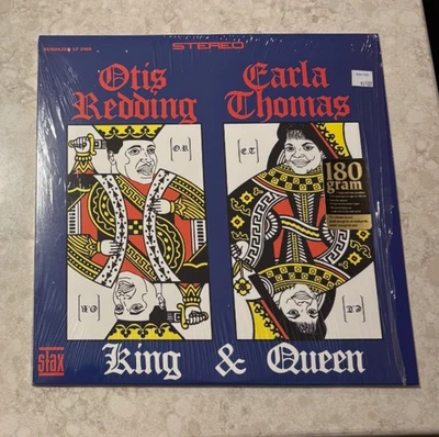 2017 OTIS REDDING & CARLA THOMAS LP King & Queen SHRINK 180 Gram Stax Foto 1 de 4
