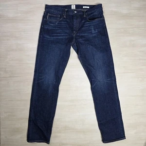 Pantalones de mezclilla Hiroshi Kato The Pen índigo ribete crudo para hombre talla 36 x 34 hechos en EE. UU. - Imagen 1 de 17