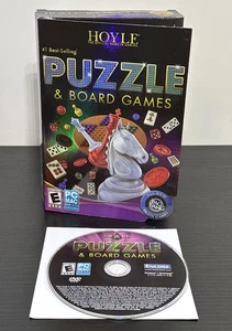 Hoyle Puzzle & Board Games (PC, Windows & MAC, 2012) DVD- ROM Software - Picture 1 of 12