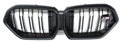 OEM Upper Grille Insert For BMW X6 M60i 51-13-5-A38-883 Flat Black - Image 1 of 4