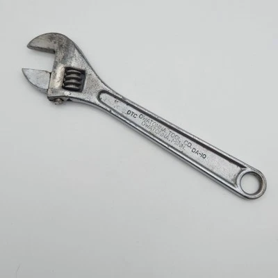 Llave Ajustable Herramienta Owatonna OTC De Colección 10" DA-10 Hecha en EE. UU. Acero Forjado Foto 1 de 4
