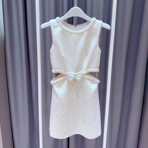 OFF WHITE Vestito donna canotta smanicata sexy autoritratto