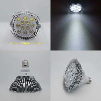 36W 6000K~6500K Pure White LED PAR38 Lamp Spot Light Bulb for Plant Aquarium - Image 1 of 2