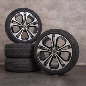 Mercedes C-Klasse Winterräder 18 Zoll W206 S206 Felgen A2064016200 schwarz - Bild 1 von 5