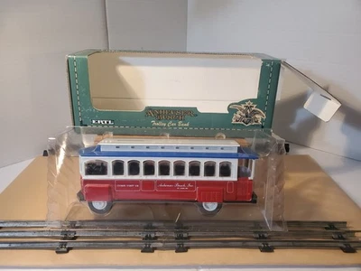Vintage 1994 Ertl Anheuser Busch Die-Cast Trolley Car Bank 1:43 NIB - Image 1 of 4