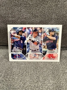 2023 Topps Series 1 Aaron Judge Luis Arraez Xander Bogaerts LL #289 - Picture 1 of 4