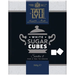 Tate & Lyle Fairtrade Cane Sugar White Cubes 500g x 6 Pack - Picture 1 of 1