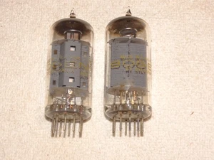 2 x 7868 Sylvania/Bogen Tubes*Matched Pair*1965*#R17 - Picture 1 of 4
