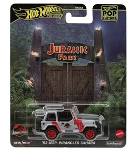 Hot Wheels Jurassic Park - 92 Jeep Wrangler Sahara - New Sealed - Picture 1 of 3