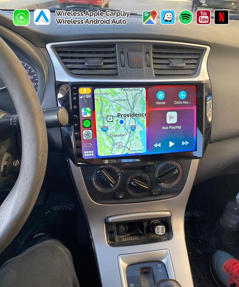  Carplay Android auto Head Unit 4+64GB For 2013-2017 Nissan Pulsar B17 C12 - image 1 of 4