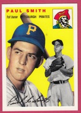1954 Topps Archives #11 Paul Smith - Pittsburgh Pirates