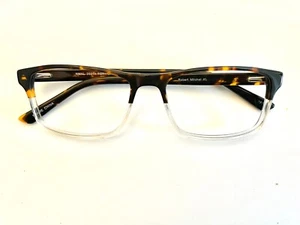 Robert Mitchel Eyeglasses RMXL 20214 59-18-155 TORTOISE CRYSTAL No Lenses - Picture 1 of 3