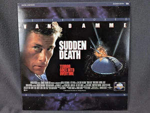 Sudden Death Letterbox Laserdisc LD Jean Claude Van Damme FAST SHIPPING! - Picture 1 of 7