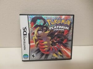 Pokemon Platinum (Nintendo DS) Original Case Only Authentic